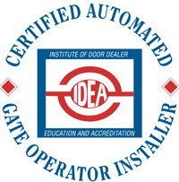 Certified Automated Gate Operator Installer logo