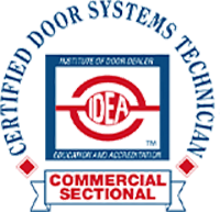 IDEA Certified Commercial Door Systems Technician logo